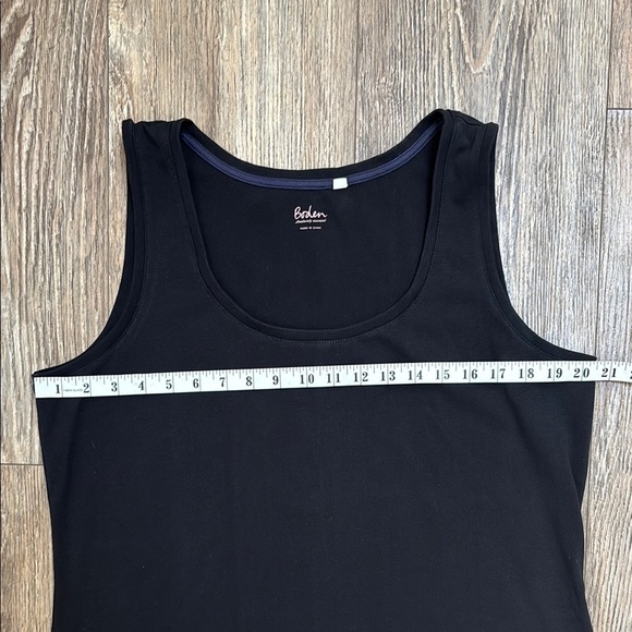 Boden Women's Size XL Black Tank Top EUC Layers Capsule Wardrobe Essential - Picture 4 of 5